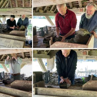 Brick making at the Weald and Downland Museum